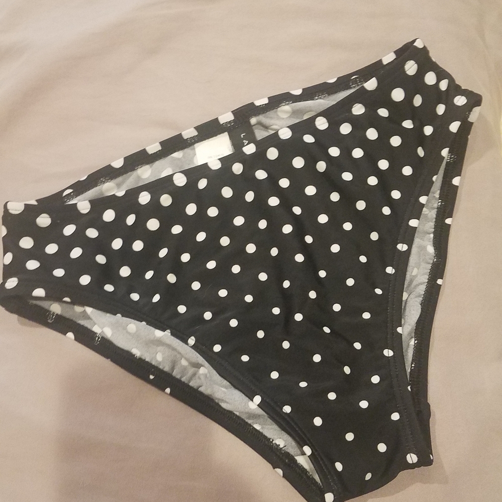 La Blanca polka dots bikini bottoms